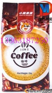 Industry-leading custom 1000g latte instant coffee octagonal seal aluminum-plated bags
