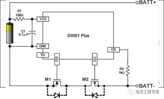 Lithium battery overcharge, overdischarge, short circuit protection circuit details and advantages and types