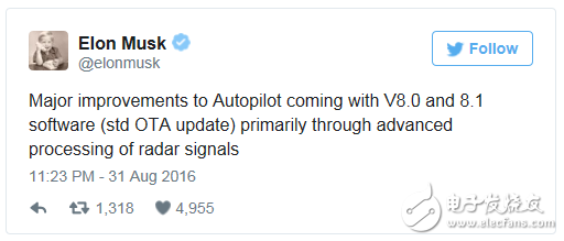 Tesla will upgrade cameras and sensors to improve autopilot
