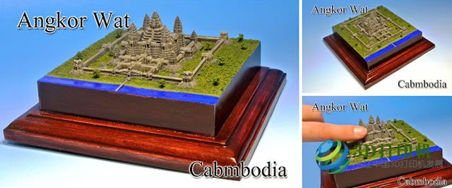 Show the charm of humanity, want to 3D printing famous landmarks