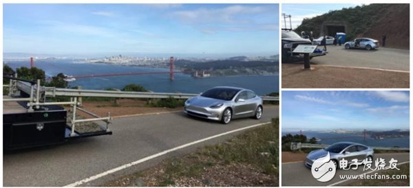 Tesla Model3 photo collection The unique shape of the rim can be mass-produced!