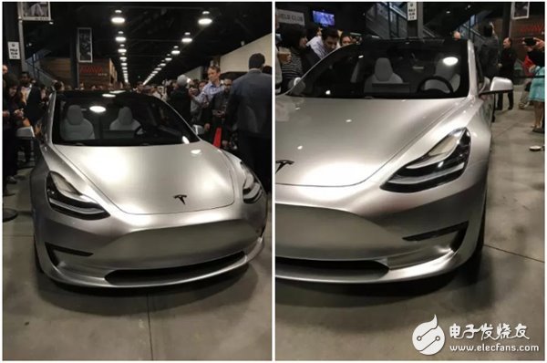 Tesla Model3 photo collection The unique shape of the rim can be mass-produced!