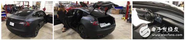 Tesla Model3 photo collection The unique shape of the rim can be mass-produced!