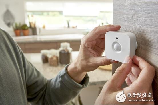 Philips pushes the new Hue motion sensor.