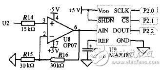 Figure 4 A / D conversion circuit diagram