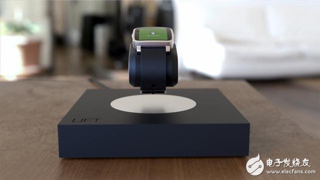 Magnetic suspension apple dial base solves smart watch charging problem