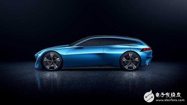 A concept car with a sci-fi color, it is estimated that only the French can make it out.