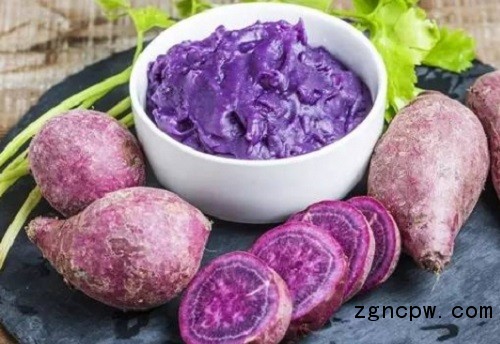 Sweet potato, sweet potato and purple potato