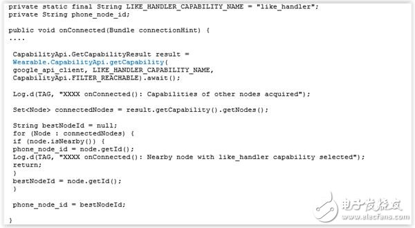 Figure 12 â€“ Using the Capability API