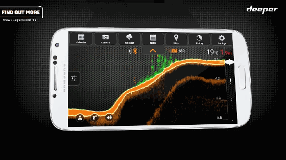 In order to catch more fish, use this smart fish finder before you start.