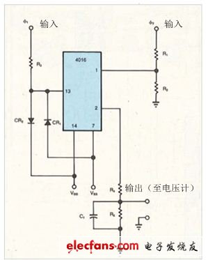 Simple circuit for quadrature detection