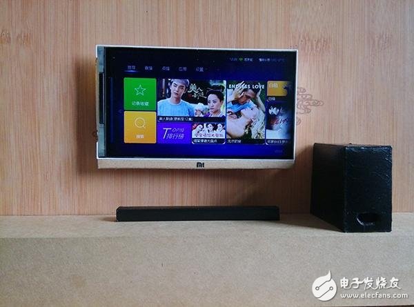 Master in the folks, cattle only spend 39 yuan homemade millet TV