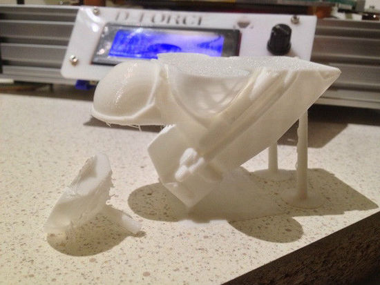 3D printing spacesuit Interpretation of space exploration and environmental protection new materials