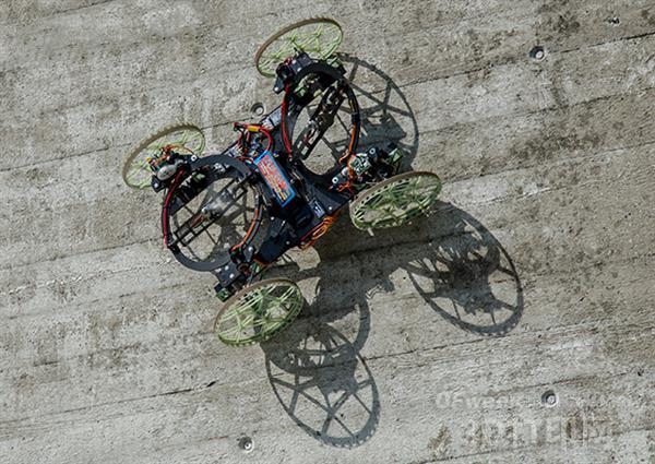 Disney developed a 3D printing robot VertiGo can fly away