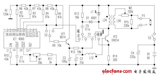 Figure Neuromuscular Therapy Instrument Circuit