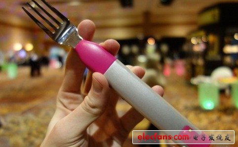 The most intelligent health fork: built-in Bluetooth, sensors and motors? !