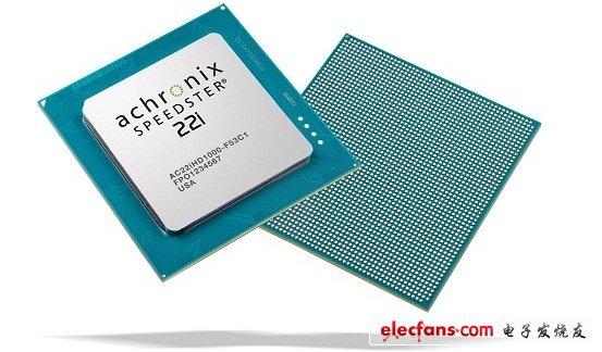 Achronix's world's first 22nm FPGA, targeting the high-end communications market