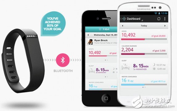 Figure Flex is a representative of the Fitbit fitness tracker product line