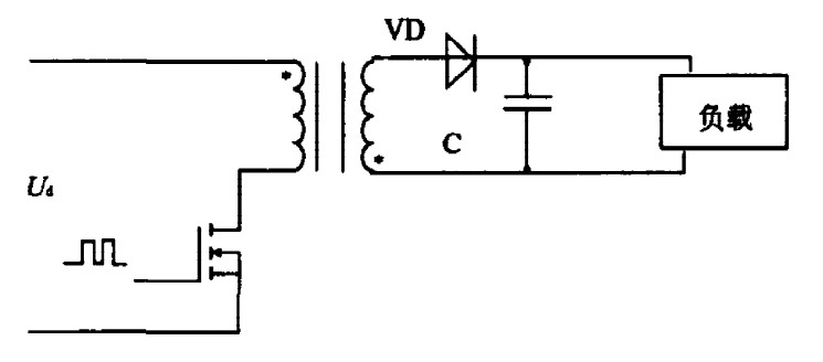 Figure 1 Single-ended flyback converter