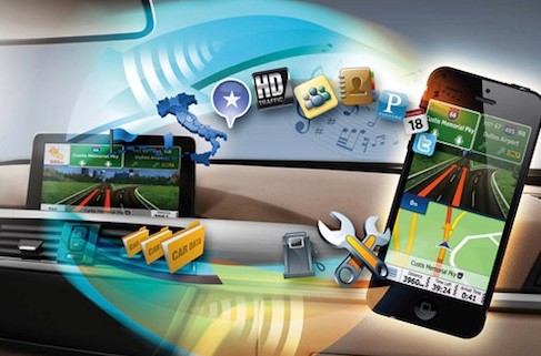 The latest car navigation products: to achieve the perfect integration of car and smartphone