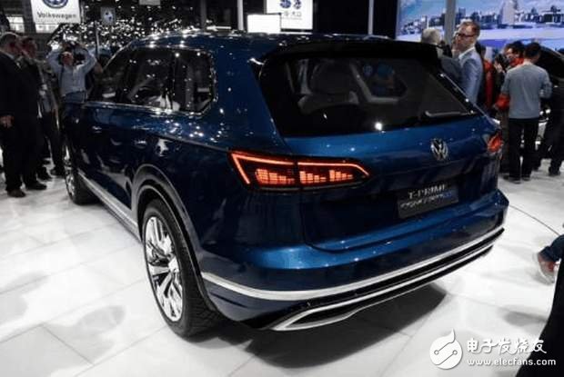 Volkswagen's new SUV strikes, looks stylish and domineering, interior luxury and comfort