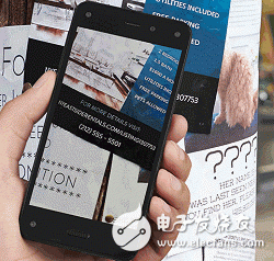 The image sensor introduced in the front corners of the Fire Phone is an important key to the innovative function of the dynamic perspective system.