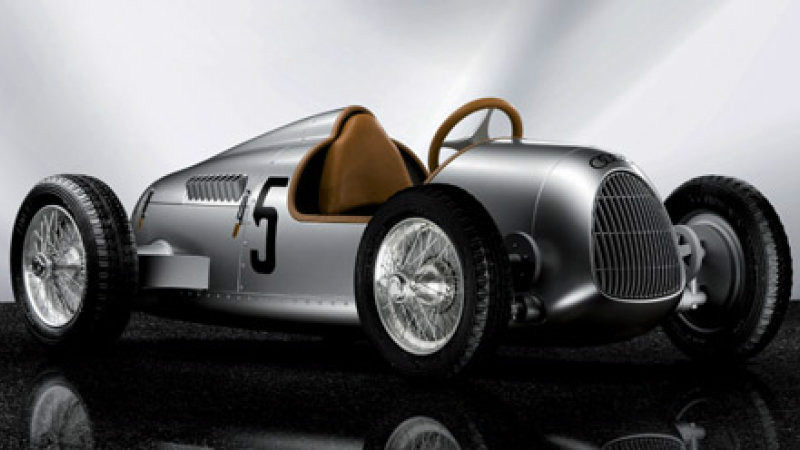 Audi uses 3D printing technology to copy the "Silver Arrow" C version of the car