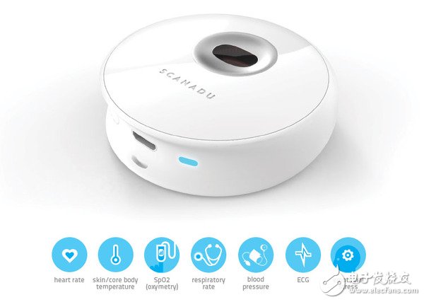 Figure 1: The portable medical device Scanadu Scout can instantly obtain various health parameters (Pic: Scanadu)