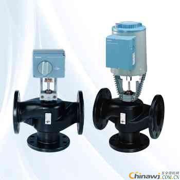 Siemens electric three-way temperature control valve application guide