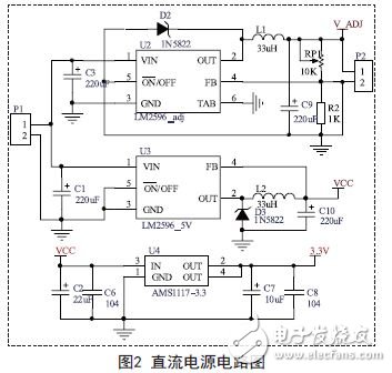 DC power circuit diagram