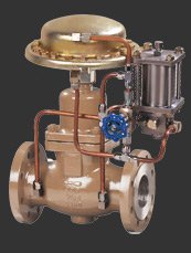 'Pilot operated pressure regulating valve