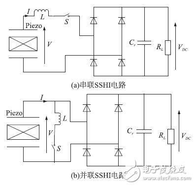 Inductor synchronous switch energy harvesting circuit