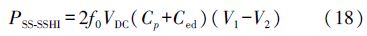 Energy harvesting power of SS-SSHI circuit