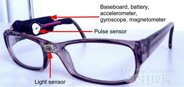 3D printing smart glasses help you lose weight by monitoring chewing activities