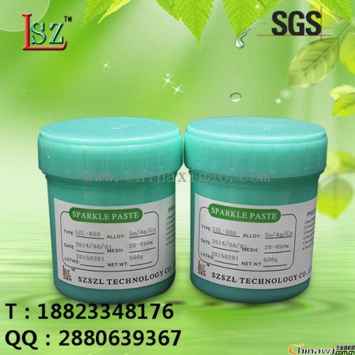The temperature of the solder paste is different and its effect is different.