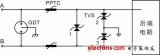 Two-level protection circuit diagram of RS485 bus