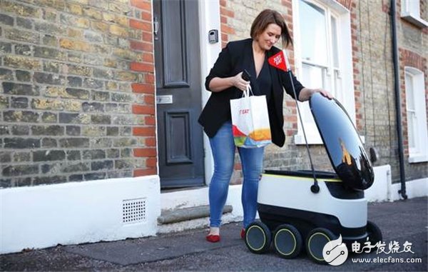 Ten years ago, the dream was realized: the robot joined the meal delivery service.