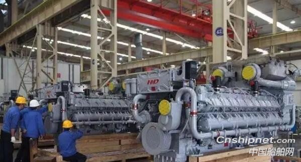 Henan Diesel Heavy Industry 4 sets of CHD622V20STC diesel engine delivery