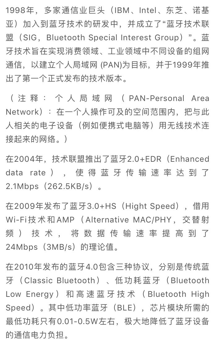 Detailed analysis of Bluetooth technology