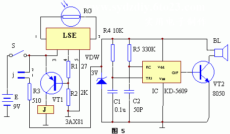 Light control chicken called circuit