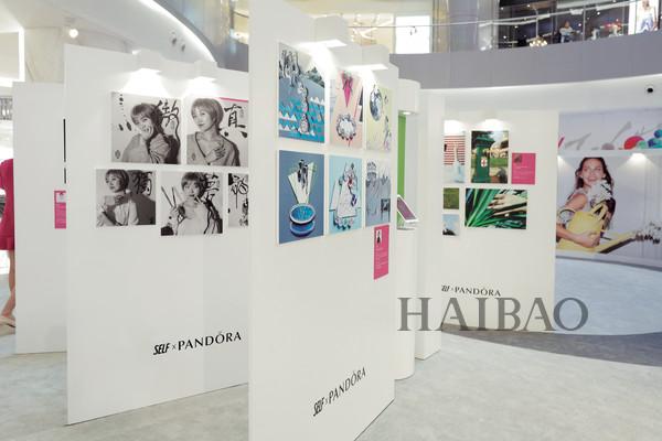 Pandora jewelry (Pandora) 2017 spring and summer brand tour photographer exhibition area