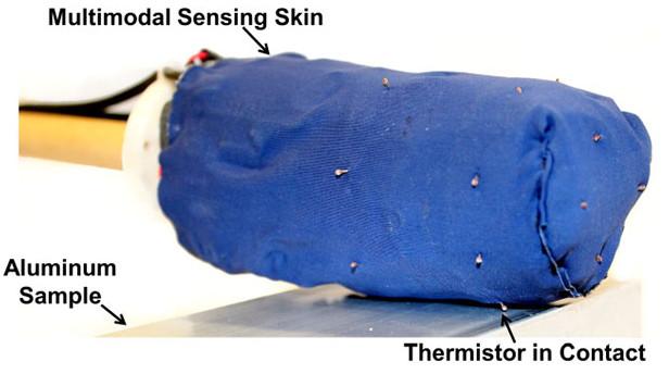 When the robot has temperature, the ability to identify objects will be enhanced