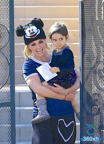 Britney becomes a panda
