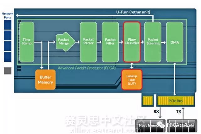 Accolade's third-generation ANIC-200Ku packet processing function and application domain analysis