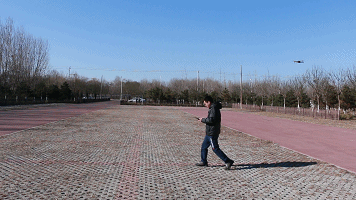 Dajiang Mavic Pro took the test flight, single "å“”" travel weapon?