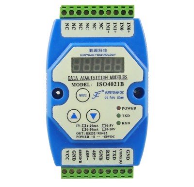 'Multi-channel analog signal acquisition display monitoring module: SYAD02B/04B