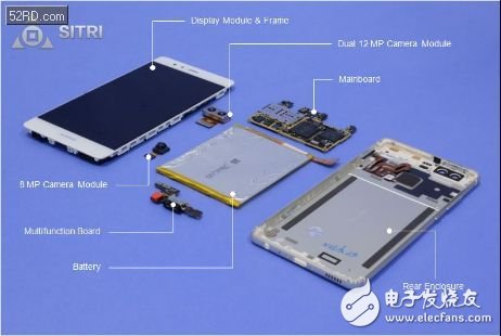 Dismantling Huawei P9, revealing a major revolution in smartphone photography!