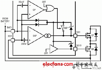 LTC1760 power path circuit