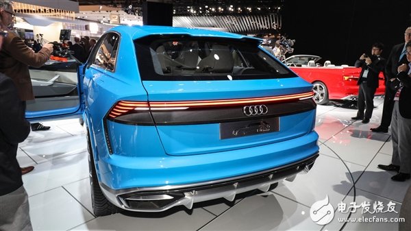 Audi SUV power flagship! The new RS Q8 makes the super run sigh