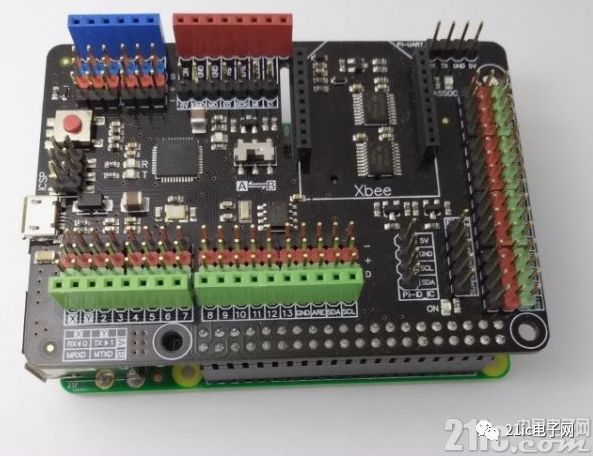 Introduction based on the Raspberry Pi expansion board with Arduino Leonardo